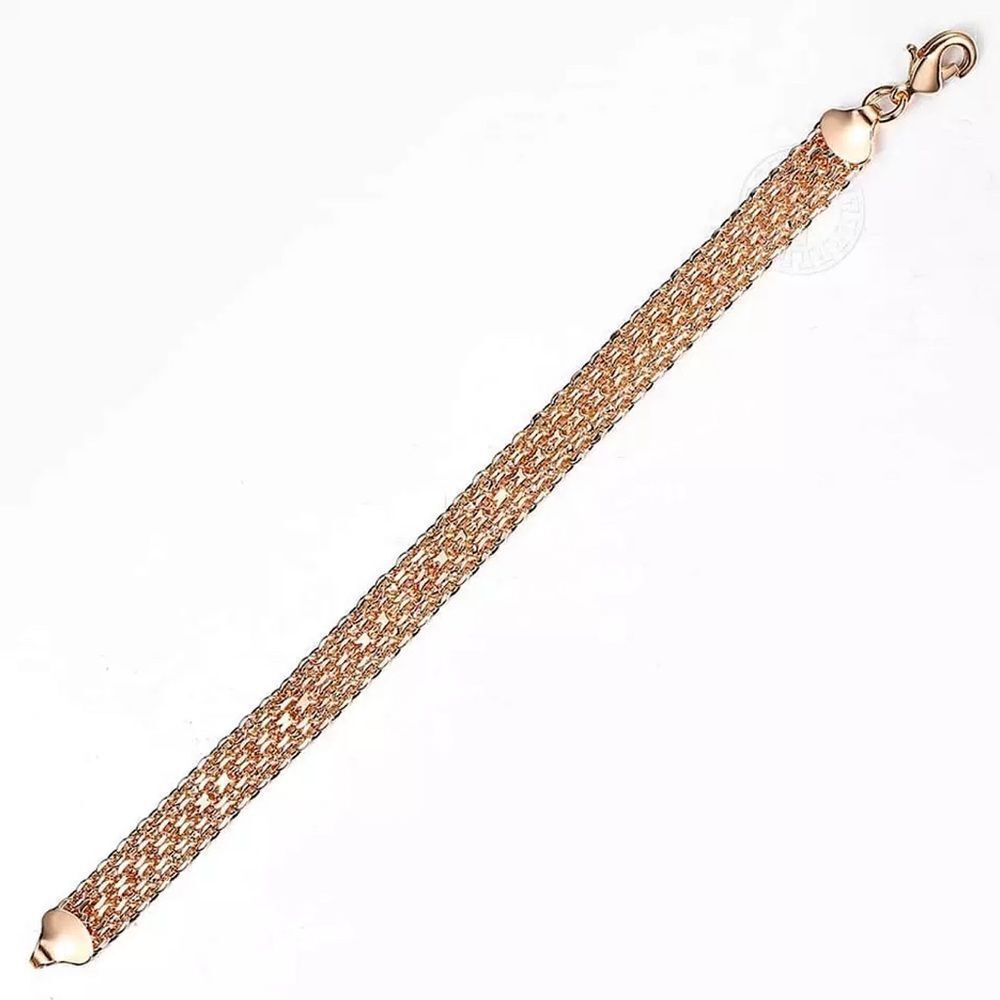 ๐206๐ย 18K Gold Plated Rolo Chunky Link Bracelet - Picture 8 of 16